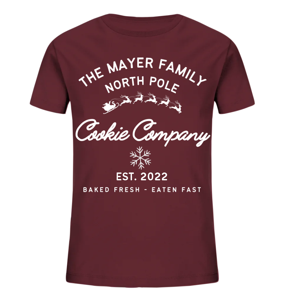 Cookie Company - Personalisierbares Organic T-Shirt Kids